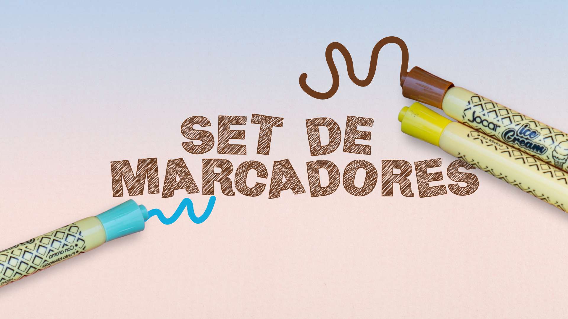 Set de marcadores